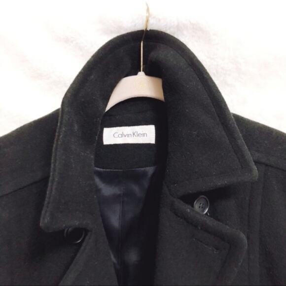 Calvin Klein Women Merino Wool Black Jacket - Picture 5 of 8